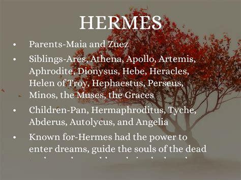 hermes siblings names.